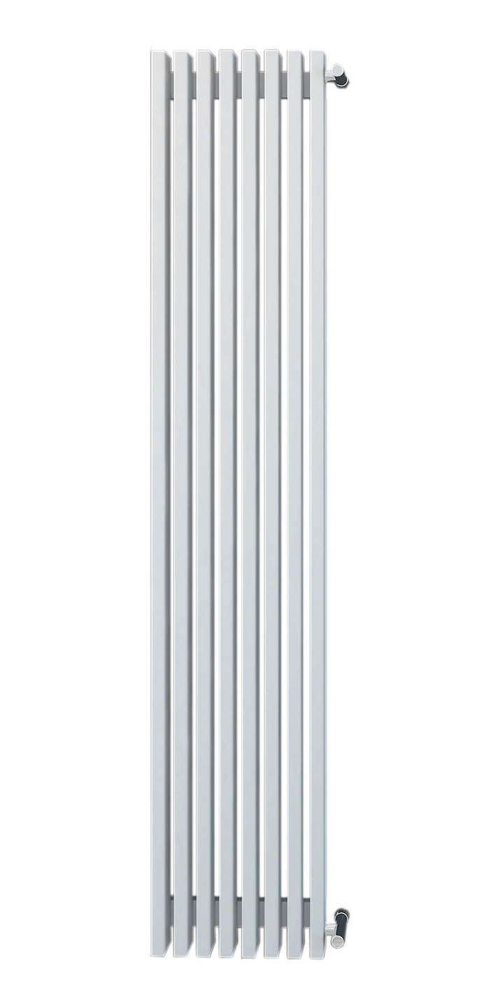 Радиатор стальной LOTEN Grey V 6 секций, ниж. левое подключ. 280/2000, 1.625 кВт, белый фото2