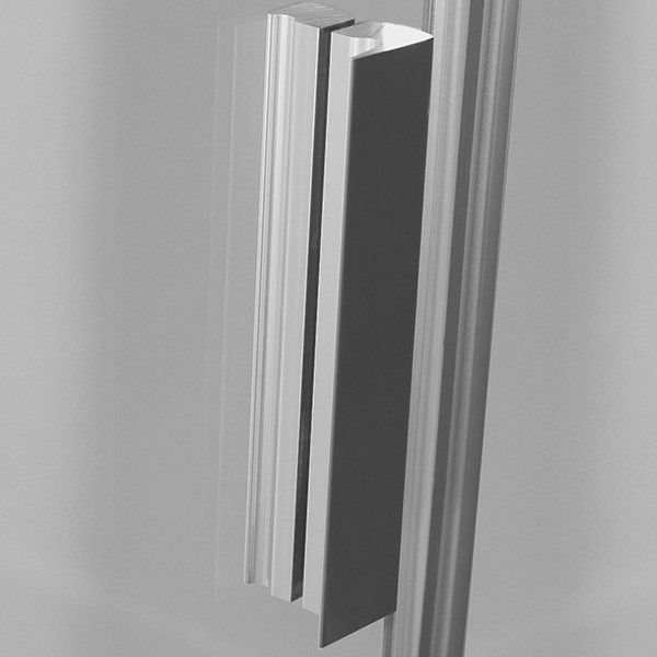 Дверь комбинации ROTH Tower Line TDO1 90x202 профиль silver фото3