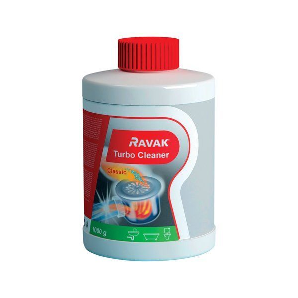 Средство для очистки RAVAK Turbo Cleaner, 1000 г фото2