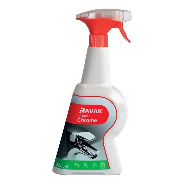 Средство для очистки RAVAK Cleaner Chrome, 500 мл фото2