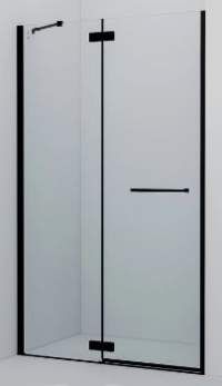 Дверь в нишу IDDIS Slide SLI6BH2i69 120x195 профиль черный
