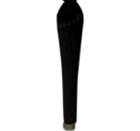 Ножки для тумбы ARMADI ART Spirale 45, черный
