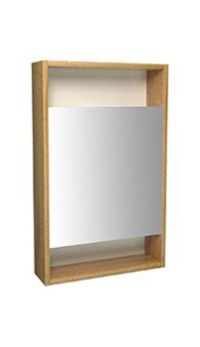 Зеркальный шкаф ENCANTO Stella 50 Белый/Дуб Вотан