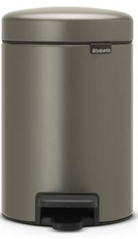 Ведро для мусора BRABANTIA NewIcon 113246 3 л, платиновый