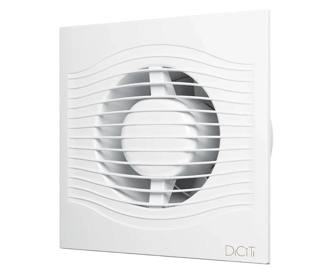 Вентилятор вытяжной DICITI Slim 4C обратный клапан фото3
