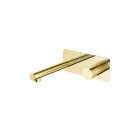 Встраиваемый смеситель BOHEME Stick 125-GG Gold ручка Diamond