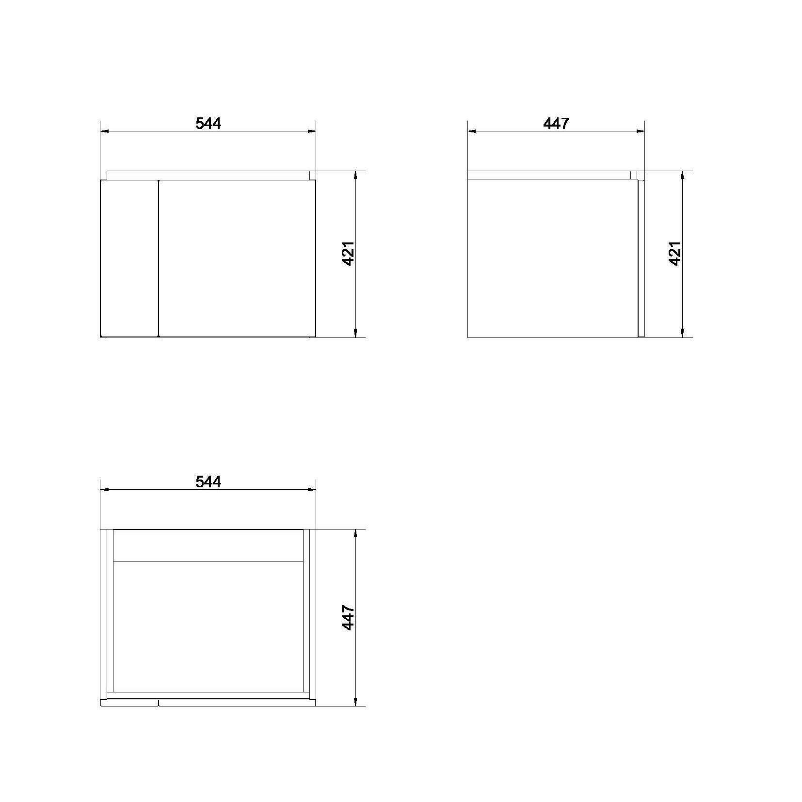 Cersanit easy 55 тумба