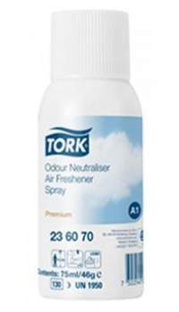 Аэрозольный освежитель воздуха TORK нейтрализатор запахов 236070, в коробке 12 шт.