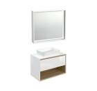 Комплект мебели со столешницей CERSANIT Louna 80 белый