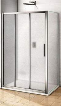 Душевое ограждение GOOD DOOR Orion WTW+SP 140x100x185 текстура грейп