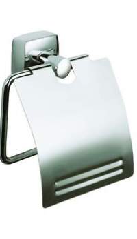 Держатель для туалетной бумаги FIXSEN Kvadro FX-61310 с крышкой