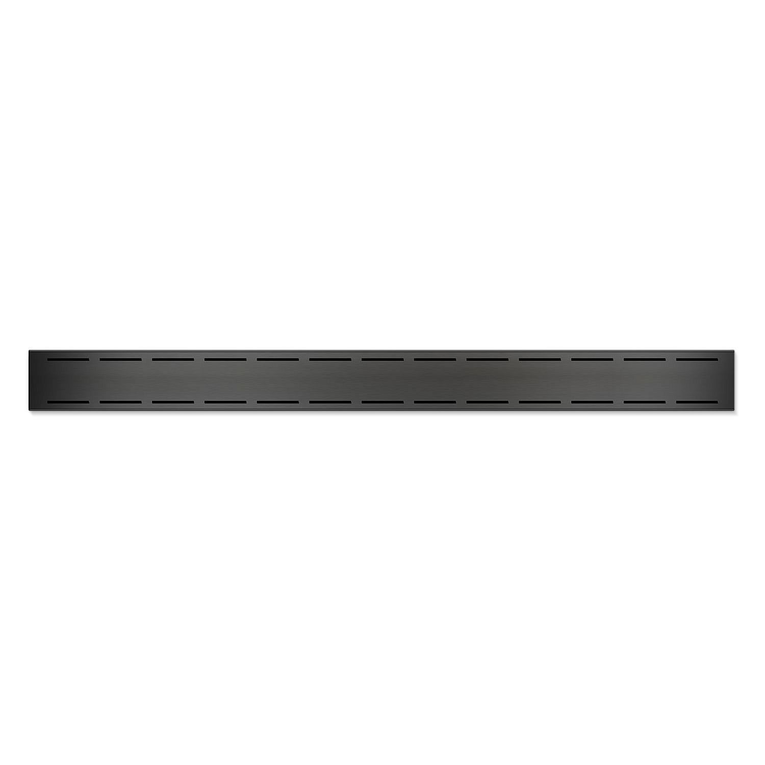 Дренажный канал MCH Line CH 650 LC с решеткой и бок. сливом, D40 черный фото3