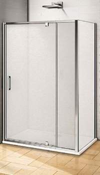 Душевое ограждение GOOD DOOR Orion WTW-PD+SP 90x90x185 текстура грейп