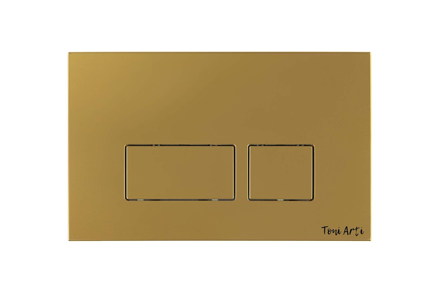 Кнопка смыва TONI ARTI Noche TA-0043, золото матовый фото2