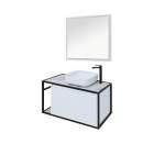 Комплект мебели AQUANET Nova Lite Loft 90 R белый глянец